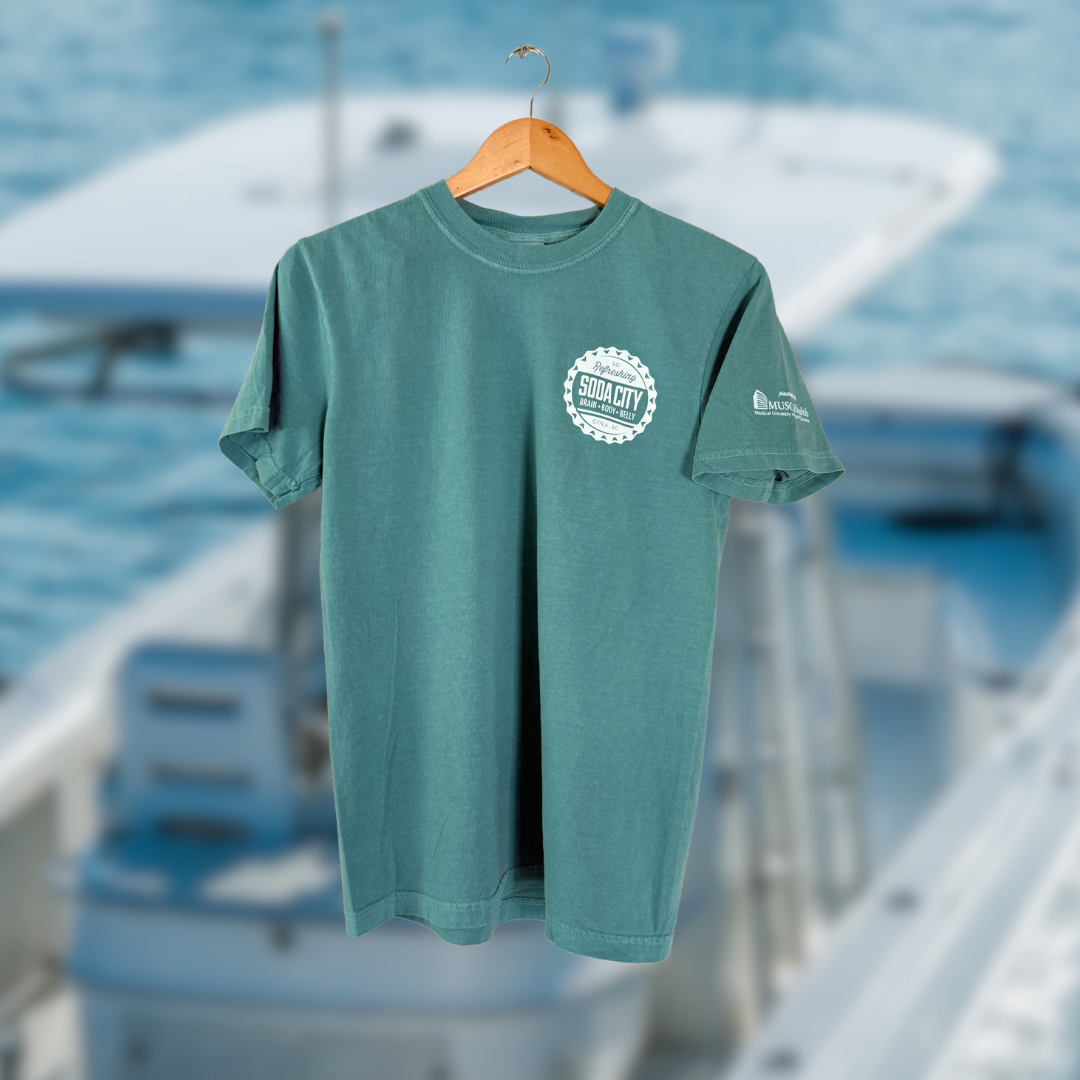 Soda City Market Heavyweight Comfort Colors Seafoam Shirt