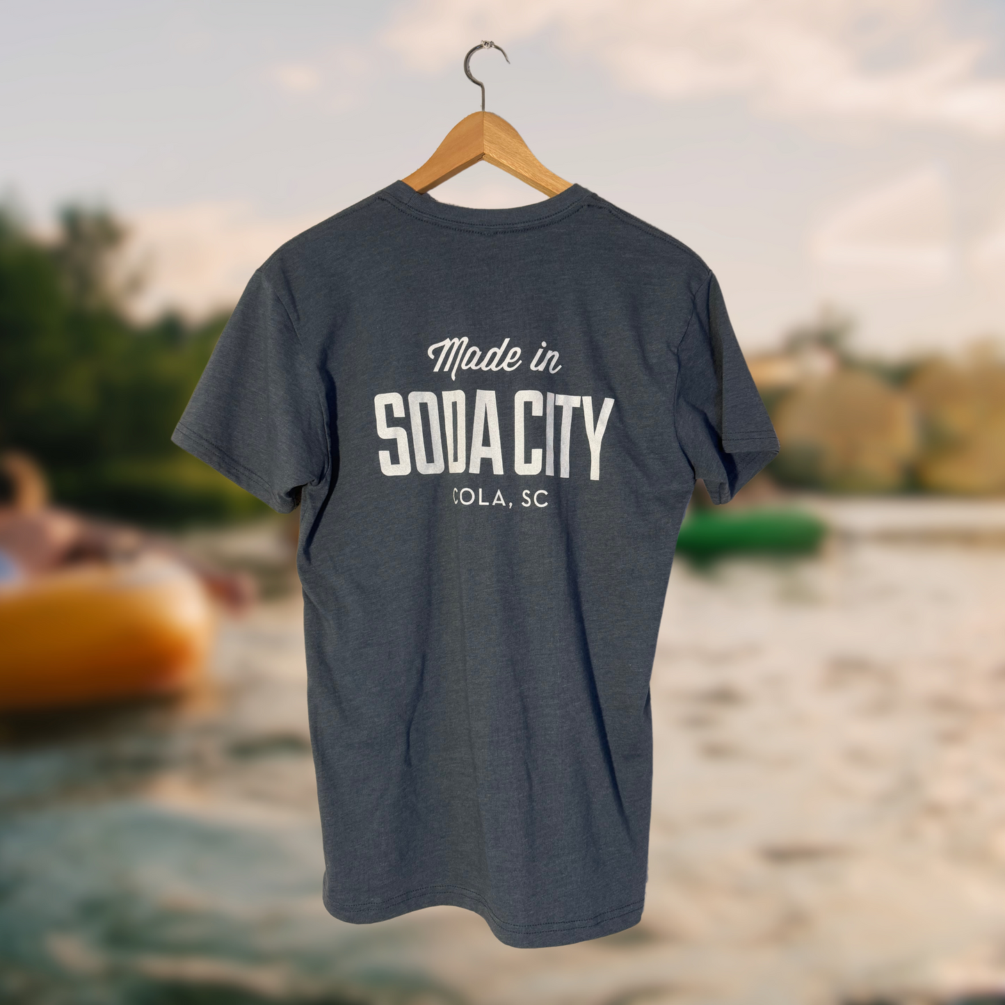 Soda City Market Unisex Indigo Shirt