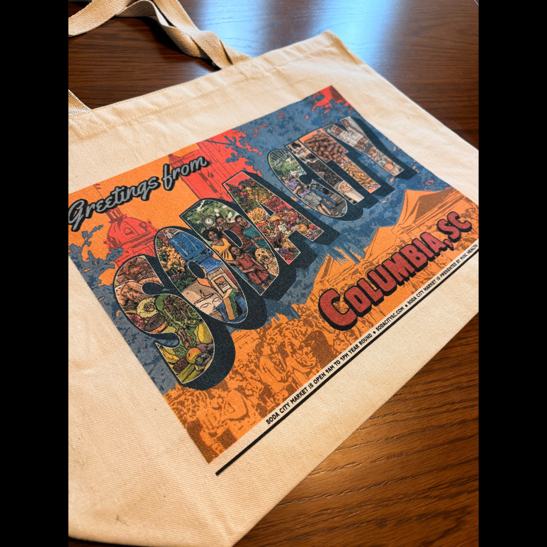 Greetings From Soda City Tote Bag