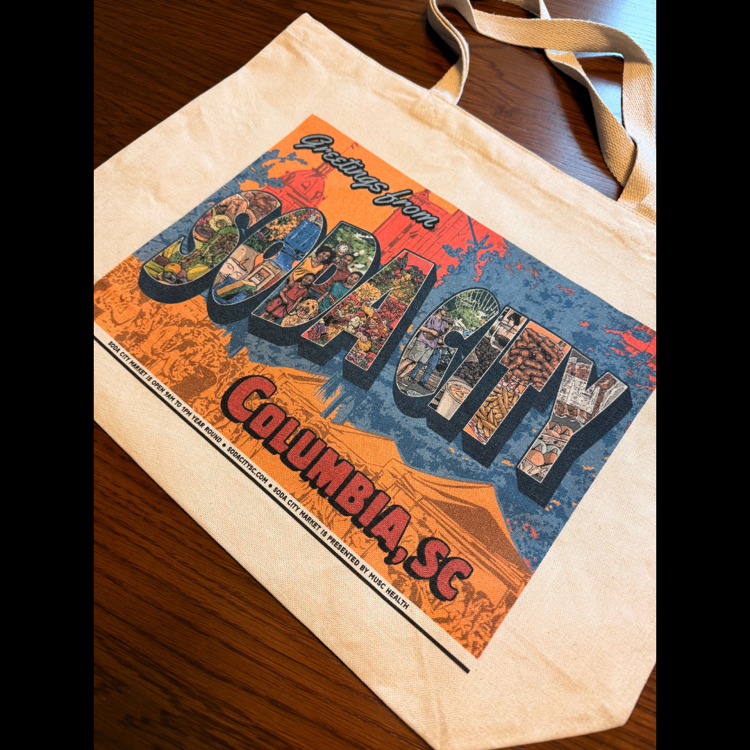 Greetings From Soda City Tote Bag