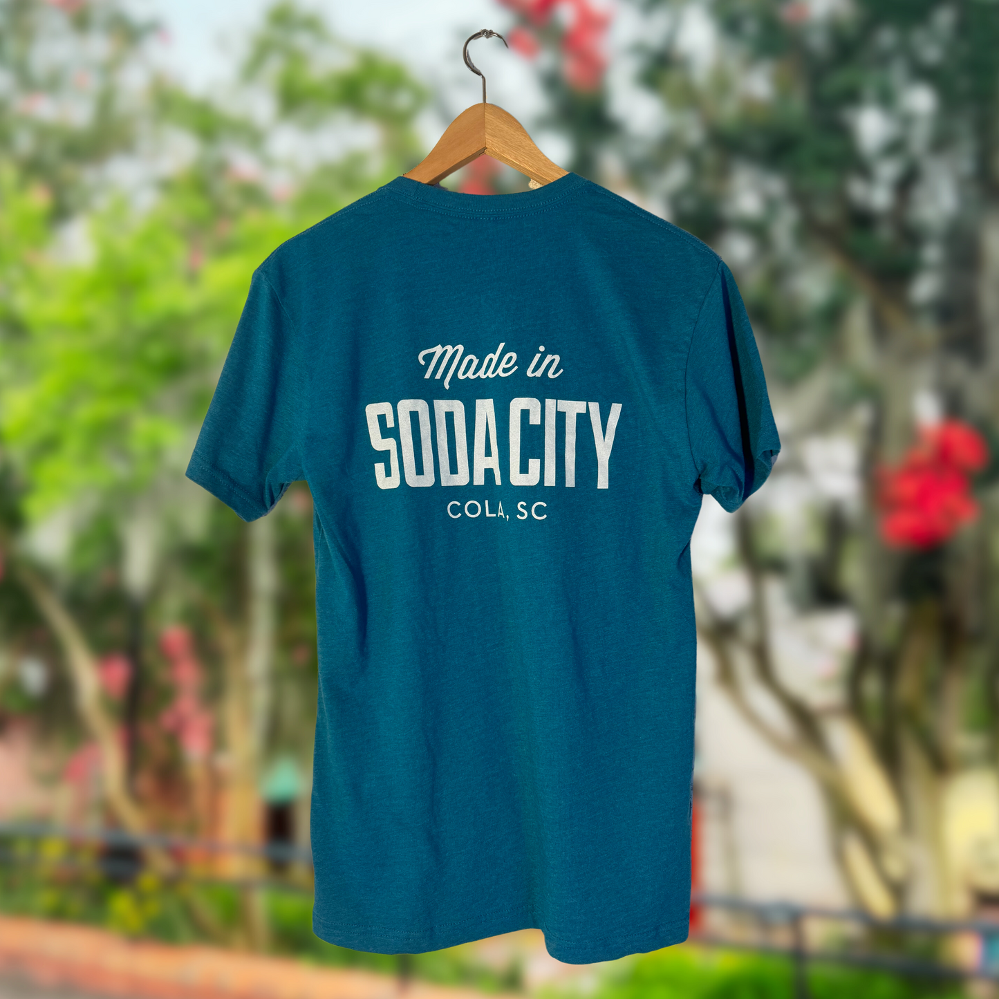 Soda City Market Unisex Teal Shirt