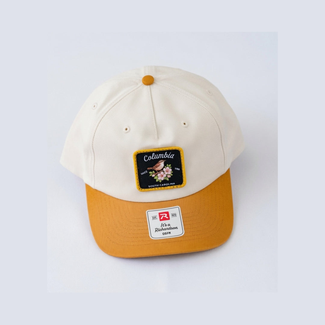 Carolina Wren Gramps Snapback Hat