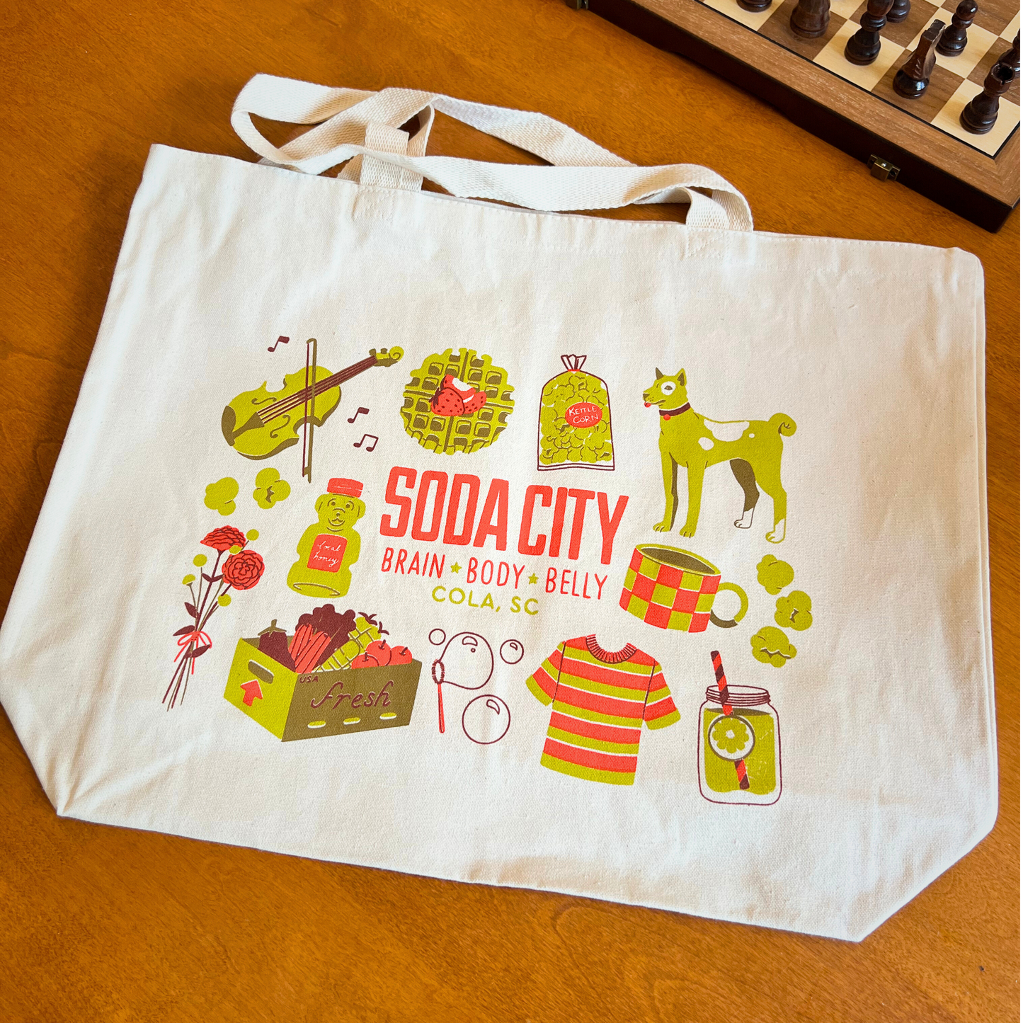 Soda City Market Tote Bag